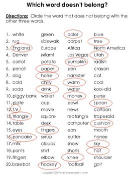 how to group words in word